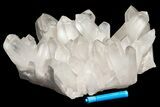 Massive, Wide Quartz Crystal Cluster - Large Crystals! #212494-10